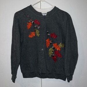 Vintage Fall Leaves Sweatshirt